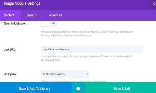 divi theme image module demo
