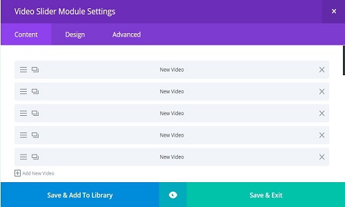 divi theme video module design and customization latest version